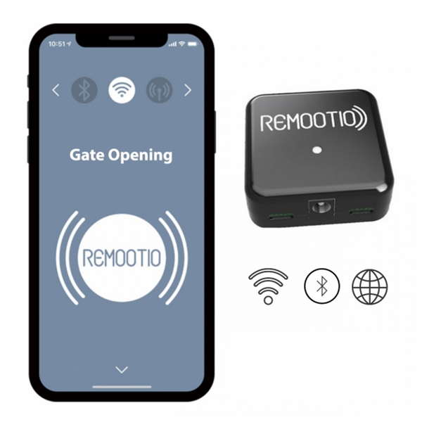 Remootio 3 smartphone WiFi gate opener with app IN2 Access