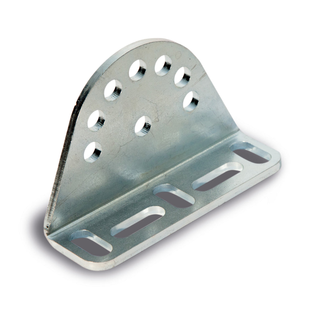 Adjustable rear bracket w/ screw fixings (galvanised)