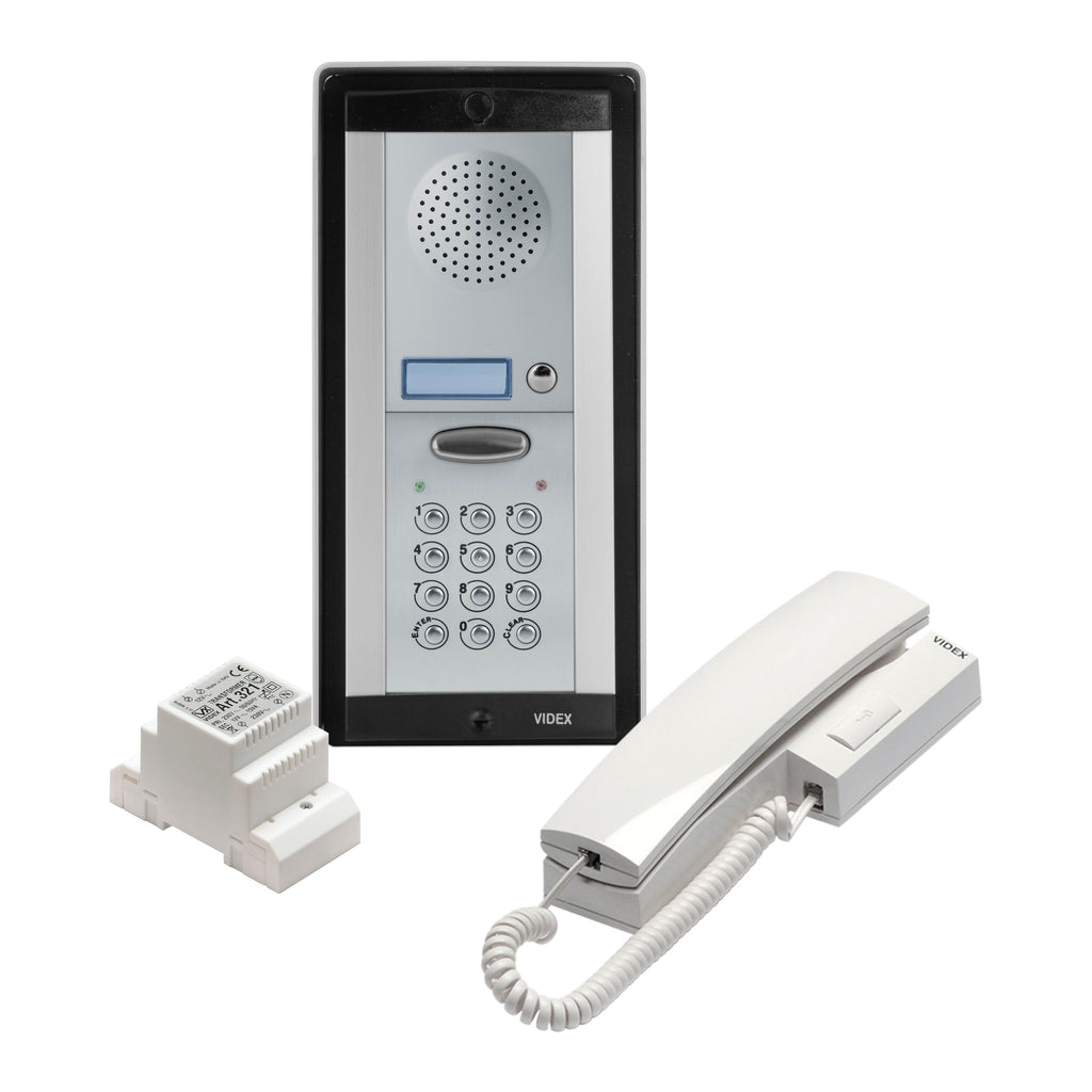 Videx 8K-1S/CL (1 way) Audio Intercom with Keypad - 8000 series