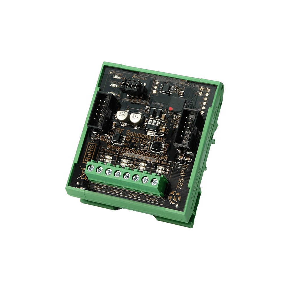 700 Series DIN rail 4 channel input board
