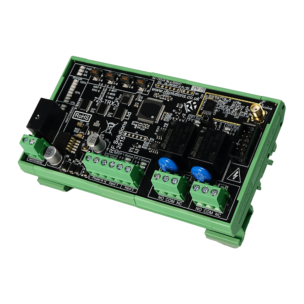 700 Series 1000m industrial DIN rail transceiver
