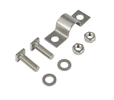 Clip Round 19mm Mounting Set for 19mm Post or Rail