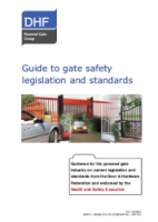 Guide to gate safety legislation and standards