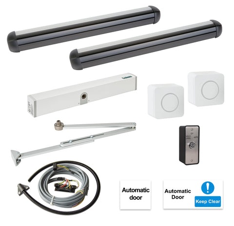 Single Swing Door Operator Pack for up to 120Kg (version 6: NEXT120S-SCB)