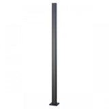 Aluminium 100mm x 100mm x 2400mm flanged post
