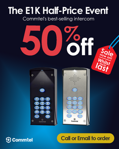 Commtel E1K Intercom 50% Off