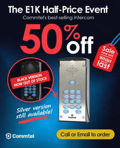 Commtel E1K Intercom 50% Off