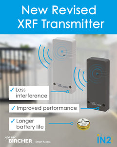 Better performance - Longer battery life - Same trusted XRF transmitter