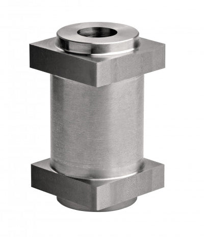 Holed pivot w/ square base for clamp hinges
