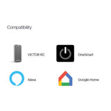 LOCK-24 radio & Wi-Fi control unit for remote automation control (AC-950)