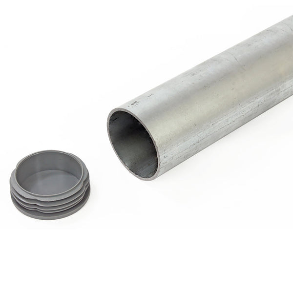 Galvanised post, 76mm diameter, 3m length w/ end cap – IN2 Access ...