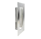 Flat post intercom adapter fixing plate
