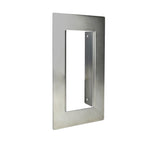 Flat post intercom adapter fixing plate