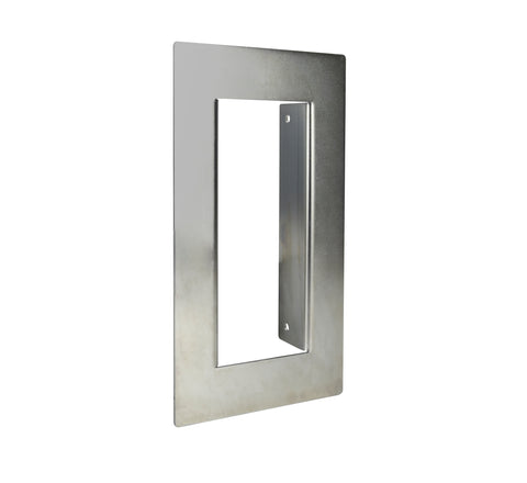 Red Intercom Posts Flat post intercom adapter fixing plate – IN2 Access & Control Ltd