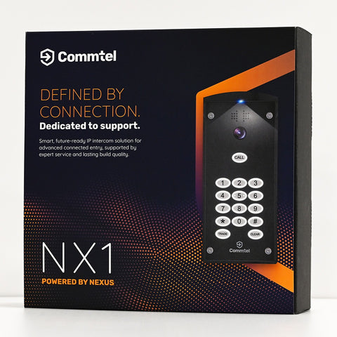 Commtel Control Commtel NX1 intercom w/ 4G and IP connectivity – IN2 Access & Control Ltd