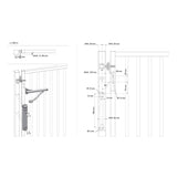 Locinox Verticlose-2 hydraulic gate closer (SL)