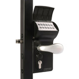 Locinox Valentino surface mounted battery powered code lock (BK) RAL9005