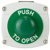 Push To Open weatherproof domed button - Wireless version