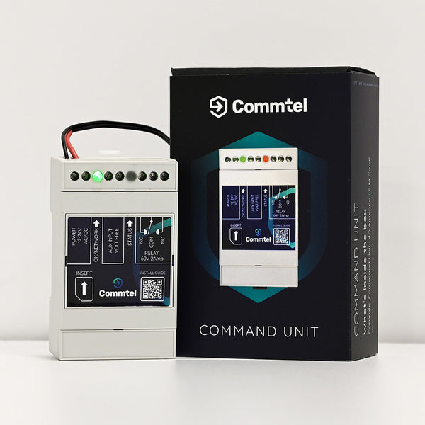 Commtel Pakistan Commtel 4TGCU Command Unit β IN2 Access & Control Ltd