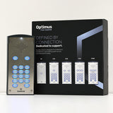Optimus E2K - 4G intercom w/ backlit keypad (2 call buttons)