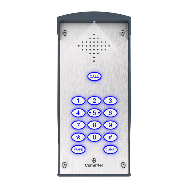 Optimus E1K - 4G intercom w/ backlit keypad (1 call button) – IN2 ...