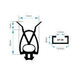 S-Line 16/20-J2V Safety Edge 8K2 Ohm 2m Cable