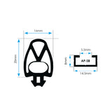 S-Line 16/20-A0V Safety Edge 8K2 Ohm 2m Cable