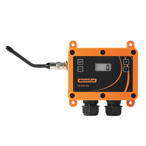 Sesam 800 INDUSTRY wall mount RX 3 relays display inc antenna 230VAC