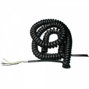 Spiral Cable PUR 5 core x 0.25mm 500/1000/100mm, 3100m ext