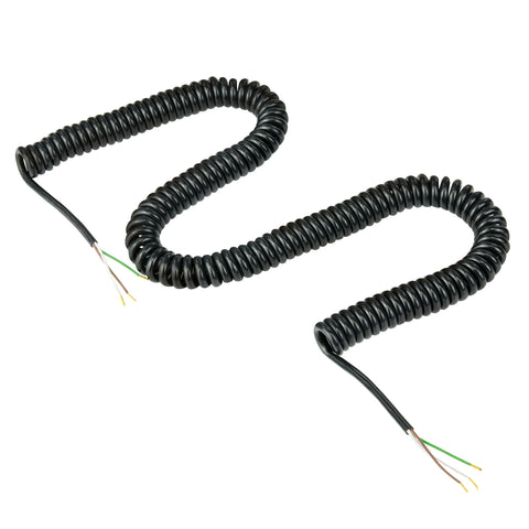 3 Core (Wire) Spiral / Curly Cables