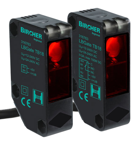 LBGate TB18 Through-Beam Photoelectric Sensor