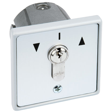 Flush Mount Key Switch - Centre Off, Single Pole, Double Throw (16Amp ...