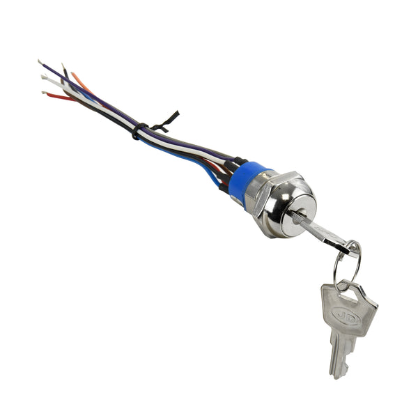 Key Switch 4 position w/ wires, random key - 2 keys – IN2 Access ...