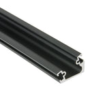 ExpertLine AP-G1-D20B Black Angled Aluminium Mounting Rail