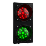 Modular Traffic Light - 24V - Black Body - Red/Green LED Lens