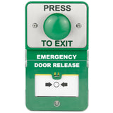Combined Emergency Door Release Button (Resettable)