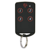 FM FOBLOQ 4 Button Key Fob Transmitter, KEELOQ Protocol, 433MHz