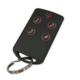 FM FOBLOQ 4 Button Key Fob Transmitter, KEELOQ Protocol, 433MHz