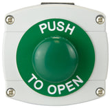 Push to Open weatherproof domed button
