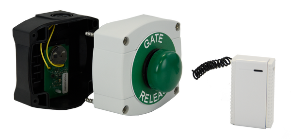Gate Release weatherproof domed button - Wireless version – IN2 Access ...