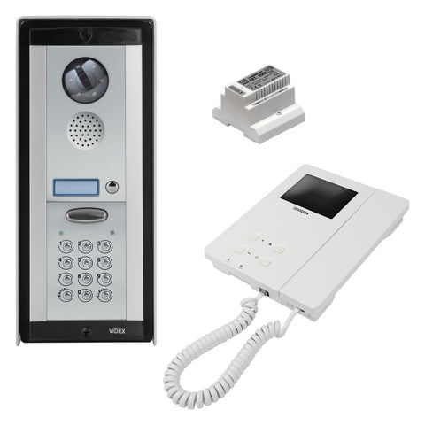 Videx Colour Video Intercom with Keypad 8000 series – CVKC8K-1S