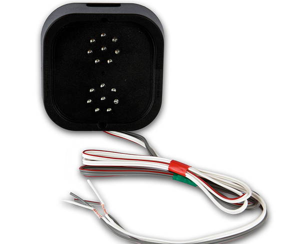 Traffic Light Array LED Traffic light with two 50mm diameter LED arrays w/ 1m cable tail ...