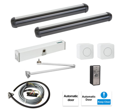 Single Swing Door Operator Pack for up to 75Kg (version 3: NEXT75B-SCB)