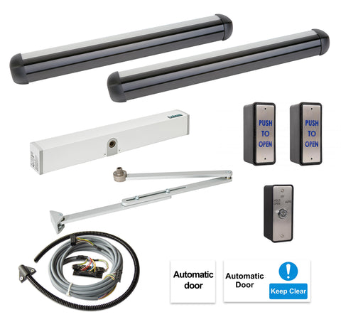 Single Swing Door Operator Pack for up to 120Kg (version 4: NEXT120S-SMB)