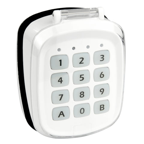 Key Entry Pad Wireless Entry Keypad (White) - 433.92Mhz – IN2 Access & Control Ltd