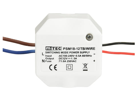 Mini Switching Power Supply with Wire front