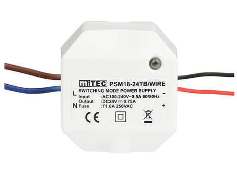 Mini Switching Power Supply with Wire front