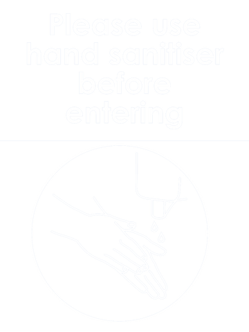 Please Use Hand Sanitiser Before Entering Sign 150 x 200mm - customisable