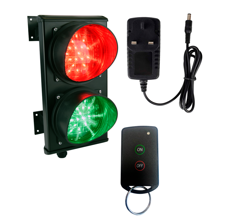 Traffic Lights Battery Powered Remote Control Battery Operated LED