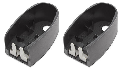 ExpertSystem XL-C7430 End Cap (Pair) for 74mm Profile and AP-30 Aluminium Mounting Rail